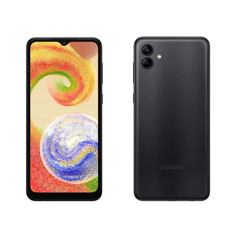 Samsung Galaxy A04 black صفحه نمایش